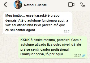 Depoimento de cliente satisfeito 3